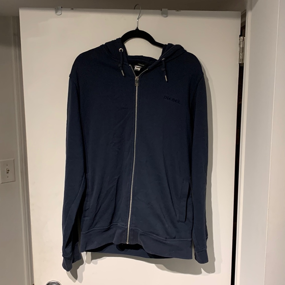 Diesel zip up hoodie